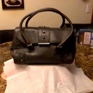 Leather handbag